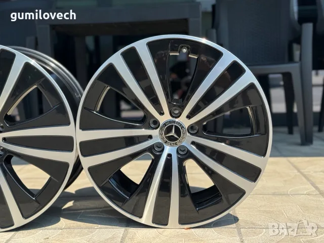 Оригинални Джанти Мерцедес EQE W213-19 цола , снимка 6 - Гуми и джанти - 55559394