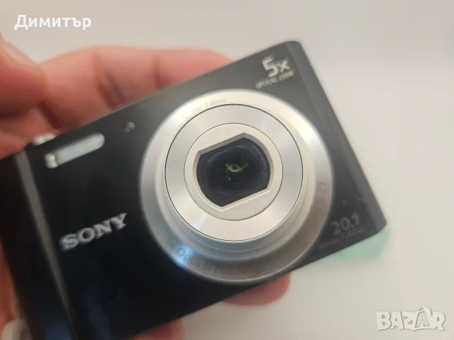 Sony DSC-W800 дигитален фотоапарат 5x zoom 20mp digital photo camera батерия мемори карта и USB , снимка 3 - Фотоапарати - 55516978