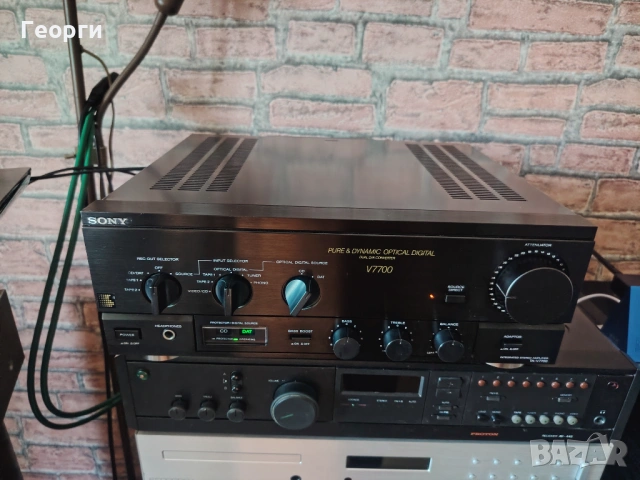 Sony TA-V7700 class A-AB DAC TDA1541, снимка 8 - Ресийвъри, усилватели, смесителни пултове - 54321333