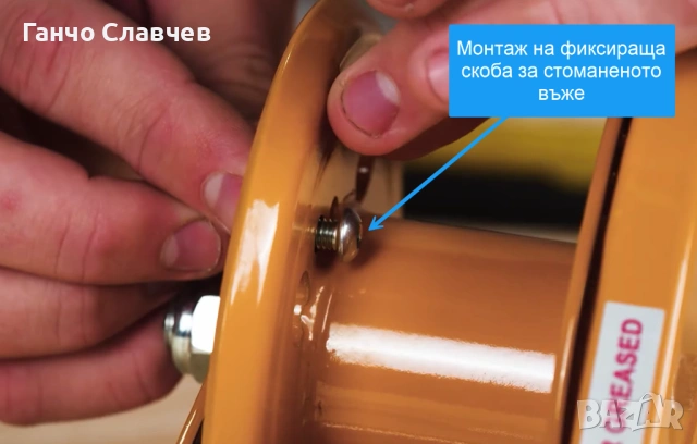 Професионална ръчна лебедка от висок клас Tiger Lifting BHW и 30 метра стоманено въже с кука, снимка 4 - Подемници - 54874008