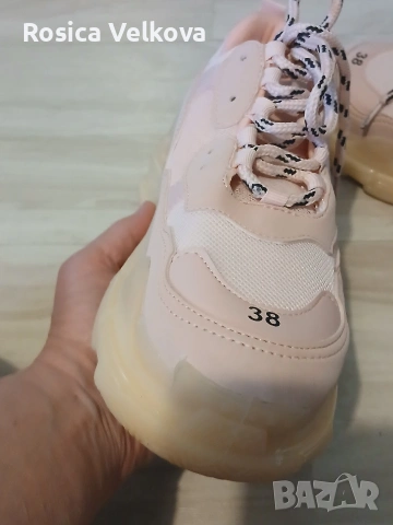Маратонки BALENCIAGA triples , снимка 4 - Маратонки - 54767160