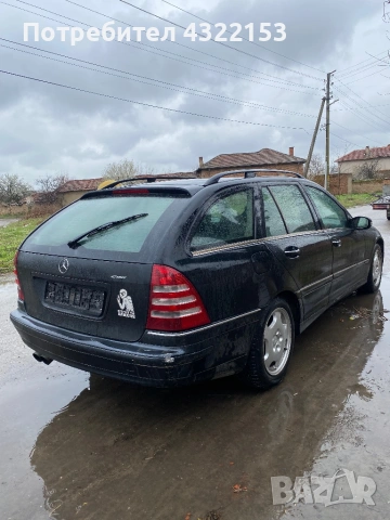Продава се w203/ 2.2CDI 150kc OM646 2005.Г колата е фейс, на части колата е бракувана  , снимка 5 - Автомобили и джипове - 53964557