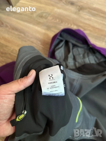 Висок клас мъжко Haglofs Couloir II Goretex Technical Softshell Ski Snow Jacket , M размер, снимка 11 - Якета - 54619129