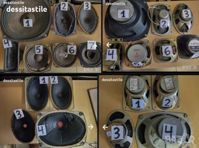 2 бр. 10" басови и други високоговорители, снимка 13 - Тонколони - 37798318