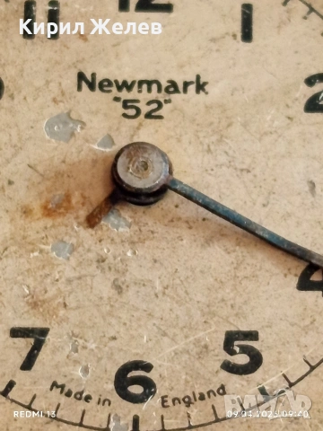 Лот 4 броя механизми с циферблат СССР, Англия, Швейцарски за части КОЛЕКЦИЯ 41471, снимка 10 - Антикварни и старинни предмети - 54142867