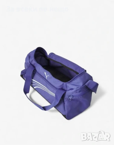 PUMA Fundamental Small Sports Bag Blue 34L Синя Спортна Чанта Пума Код P2504, снимка 3 - Сакове - 54446533