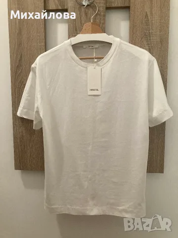 Памучна тениска на  ZARA HOME, размер М, нова с етикет,, снимка 2 - Тениски - 55496378
