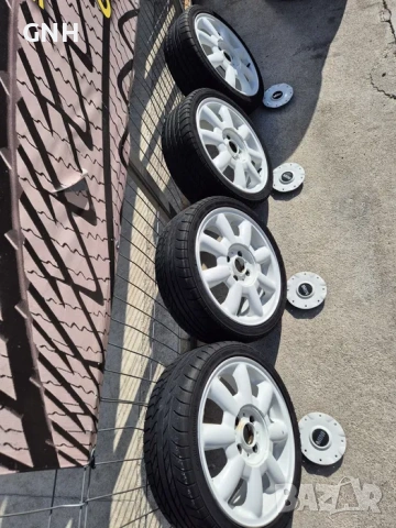Джанти Mini 15 цола , 4х100 , 5j, et45 , 165/45/15 Honda Opel Toyota, снимка 7 - Гуми и джанти - 54511091