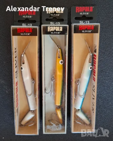 Воблери Rapala Sliver 13 и 20см., снимка 2 - Стръв и захранки - 55690341
