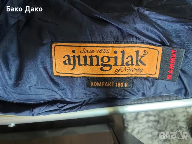 Спален чувал Ajungilak 180см., снимка 2 - Къмпинг мебели - 55595929