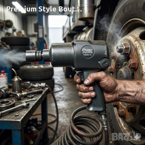 Пневматичен ударен гайковерт 1/2" 1400 Nm STAHLMAYER