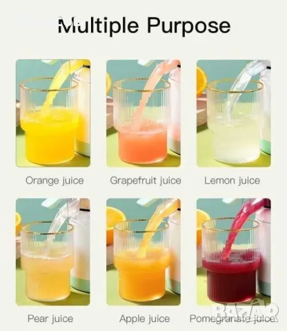Електрическа сокоизстисквачка MIGECON Electric Citrus Juicer, снимка 5 - Сокоизстисквачки и цитрус преси - 55493310