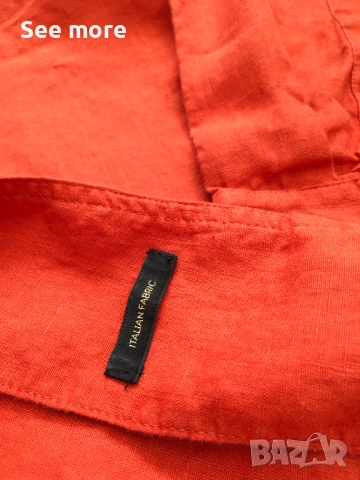 Massimo Dutti 100% лен риза/сако L, снимка 11 - Ризи - 54563629