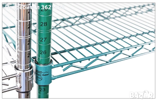 Метални стелажи от неръждаема стомана 304, снимка 5 - Стелажи и щандове - 54111638