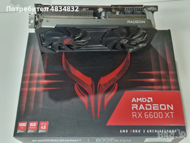 Видеокарта PowerColor Red Devil AMD Radeon RX 6600 XT 8GB