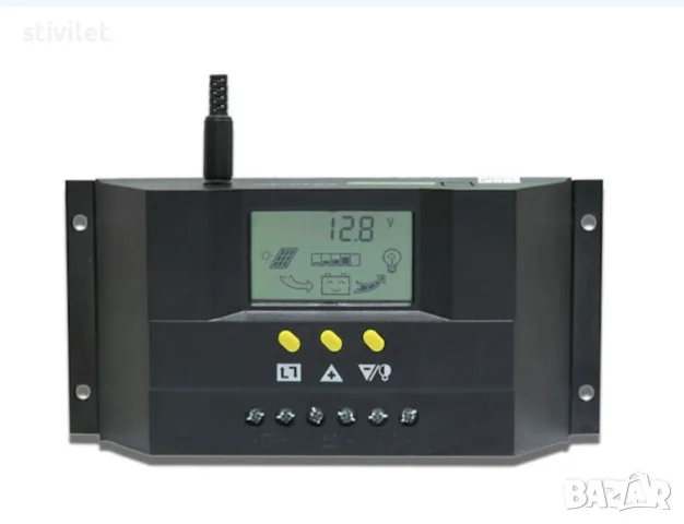Соларен контролер 30A PWM 12V 24V Регулатор за фотоволтаичен панел CM3024Z, снимка 2 - Друга електроника - 55338991