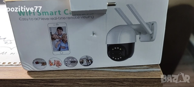 Професионална WI-FI 8mp камера A8S за видеонаблюдение, снимка 2 - IP камери - 54785363