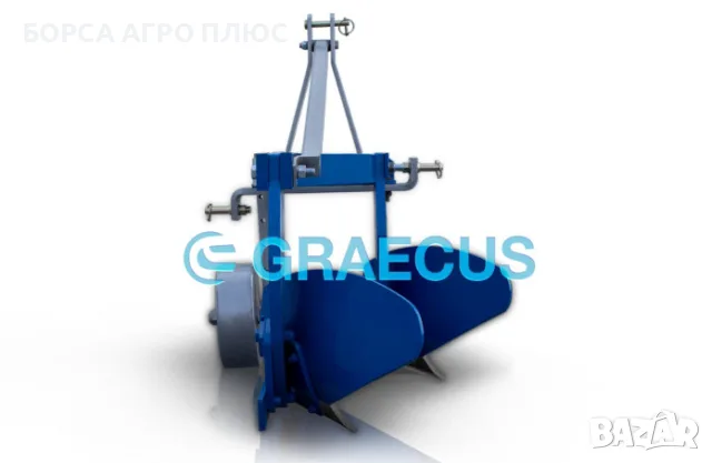 Плуг GRAECUS DIA6 – 2 тела, снимка 2 - Селскостопанска техника - 55436245