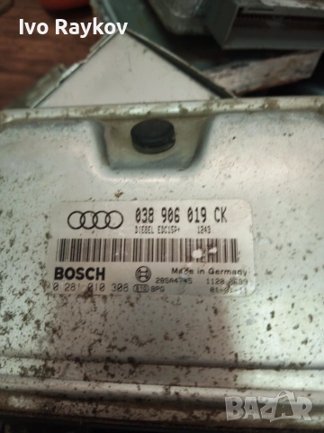 компютър двигател AUDI A3 1.9TDI , 038906019CK , 0281010308, снимка 2 - Части - 55053061