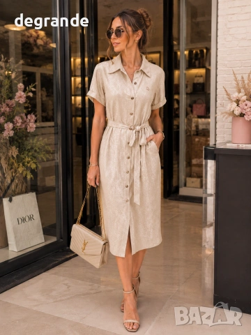 💫Dior💫 Стилна Дълга Рокля