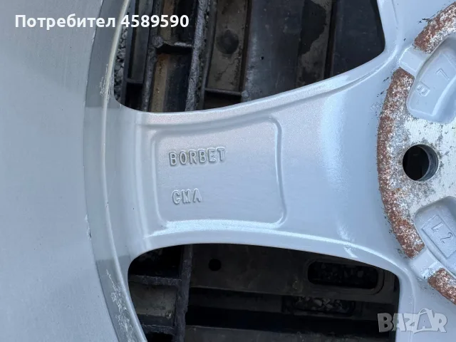 4бр.Алуминиеви джанти BORBET 16цолa 5x112 - Skoda Octavia,Karoq,Yeti,Vw T-Roc,Caddy,Passat,Seat Ate, снимка 16 - Гуми и джанти - 55583774