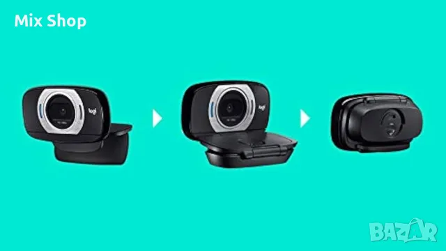 Нова c615 Logitech Web камера, снимка 3 - Друга електроника - 55493309
