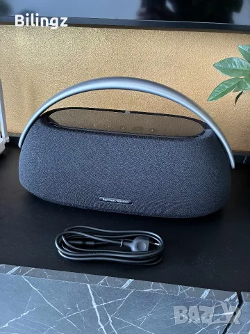 Продавам Преносима тонколона Harman Kardon GO + PLAY 3, Bluetooth, 160 W, USB C,В Гаранция,като нова