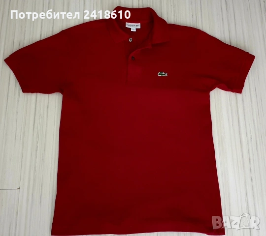 Lacoste Classic Fit  Pique Cotton Mens Size 3 - S НОВО! ОРИГИНАЛ! Мъжка Тениска!, снимка 11 - Тениски - 54971360