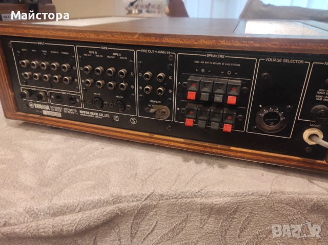 Продавам усилвател YAMAHA CA 800 II в отлично състояние , снимка 10 - Ресийвъри, усилватели, смесителни пултове - 53866431