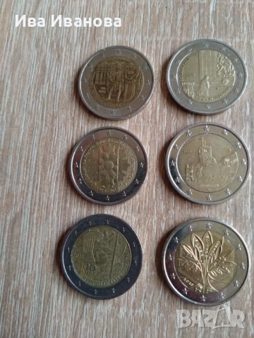 Продавам личната си колекция от 1€ и 2 €, снимка 5 - Нумизматика и бонистика - 54878380