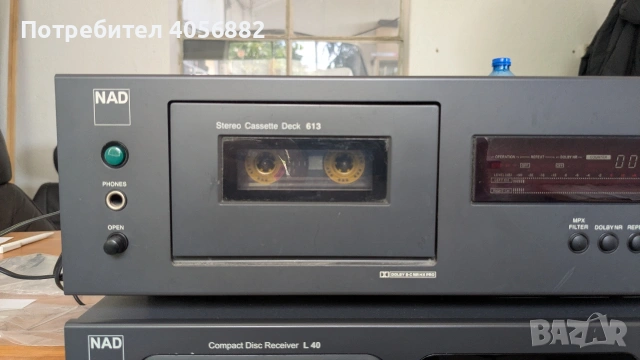 NAD 613 касетъчен дек и L40 ресивър със CD, снимка 6 - Ресийвъри, усилватели, смесителни пултове - 54946479