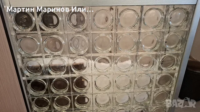 Декоративни стъклени тухлички.Преградна стена, снимка 6 - Облицовки - 55564843