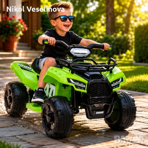 Детско акумулаторно ATV NV-J320 6V – LED светлини, USB музика и офроуд приключения за деца 1.5–4 год, снимка 3 - Коли, камиони, мотори, писти - 55098527