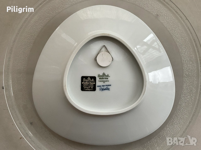 Декоративна порцеланова чиния Rosenthal от серията "1001  нощи". Мотив №8., снимка 3 - Колекции - 55141631