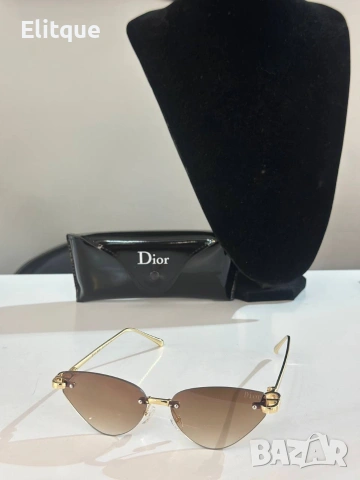 Очила + висок клас калъф + на марката кутия + сертификат + кърпичка loewe Gucci dior, снимка 8 - Слънчеви и диоптрични очила - 54485352