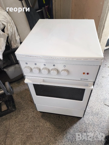Много запазена готварска печка Gorenje – 50 см