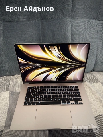 КАТО НОВ ! Macbook Air 15,3 M2 8 GB Ram 256ssd 