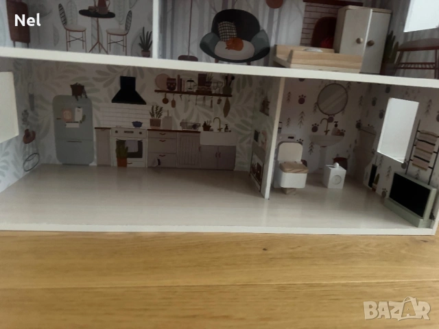 Детска дървена къща, снимка 4 - Играчки за стая - 54006762