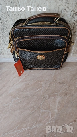 Мъжка Кожена Чанта EUROFLEX- Италия. , снимка 3 - Чанти - 55119515