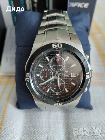CASIO EDIFICE Alarm Chronograph, снимка 2 - Водоустойчиви - 55350368