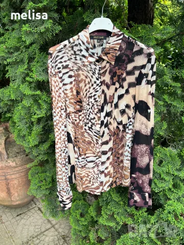 Roberto Cavalli копринена риза