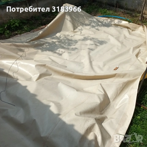 брезент голям 4 х 3 гумиран изработен по поръчка , снимка 5 - Други стоки за дома - 54256213