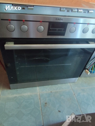 Фурна и плод за вграждане AEG, снимка 5 - Печки, фурни - 55012077