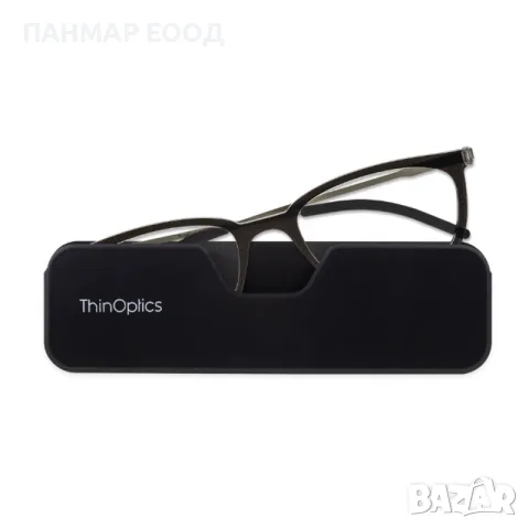 Компактни диоптрични очила ThinOptics Connect за четене, с рамки, диоптри от +1.0 до +3.0