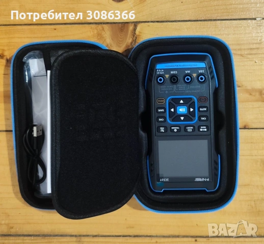 FNIRSI 2C53T – осцилоскоп, мултиметър и генератор, снимка 5 - Друга електроника - 54430027