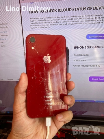 iPhone XR отключена платка , снимка 2 - Apple iPhone - 54438083