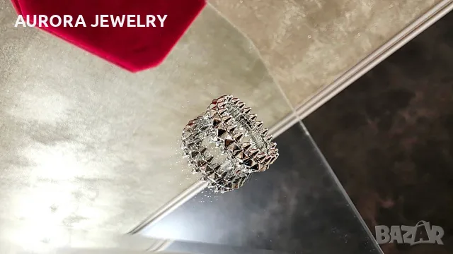 CARTIER Clash de Cartier White Gold Дамски Пръстен, снимка 9 - Пръстени - 52916807