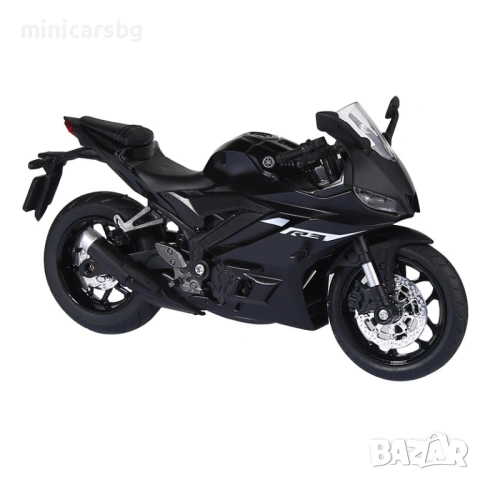 Метални мотори: Yamaha YZF-R3 1:12 метален модел мотор, снимка 2 - Колекции - 54903987