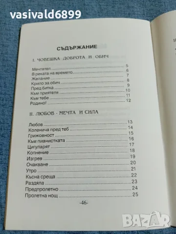 Костадин Костадинов - Болка и любов , снимка 5 - Българска литература - 55651267
