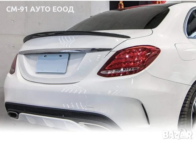 Лип спойлер багажник W205 C-класа, снимка 3 - Аксесоари и консумативи - 55362039